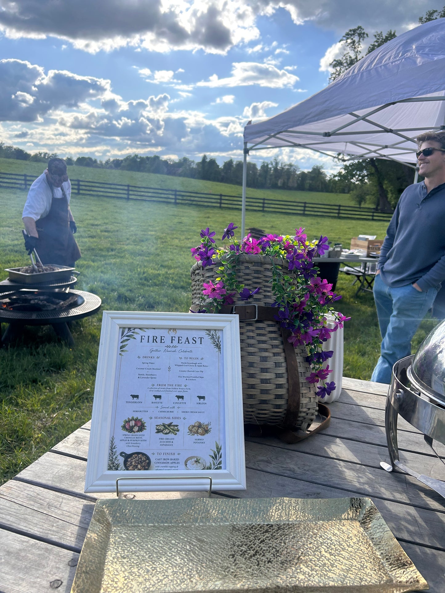 Fire Feast •A You Are Nourished Experience at Hidden Waters Farm